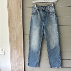 ZARA High Rise Straight Leg Jeans – Size 2 / 24